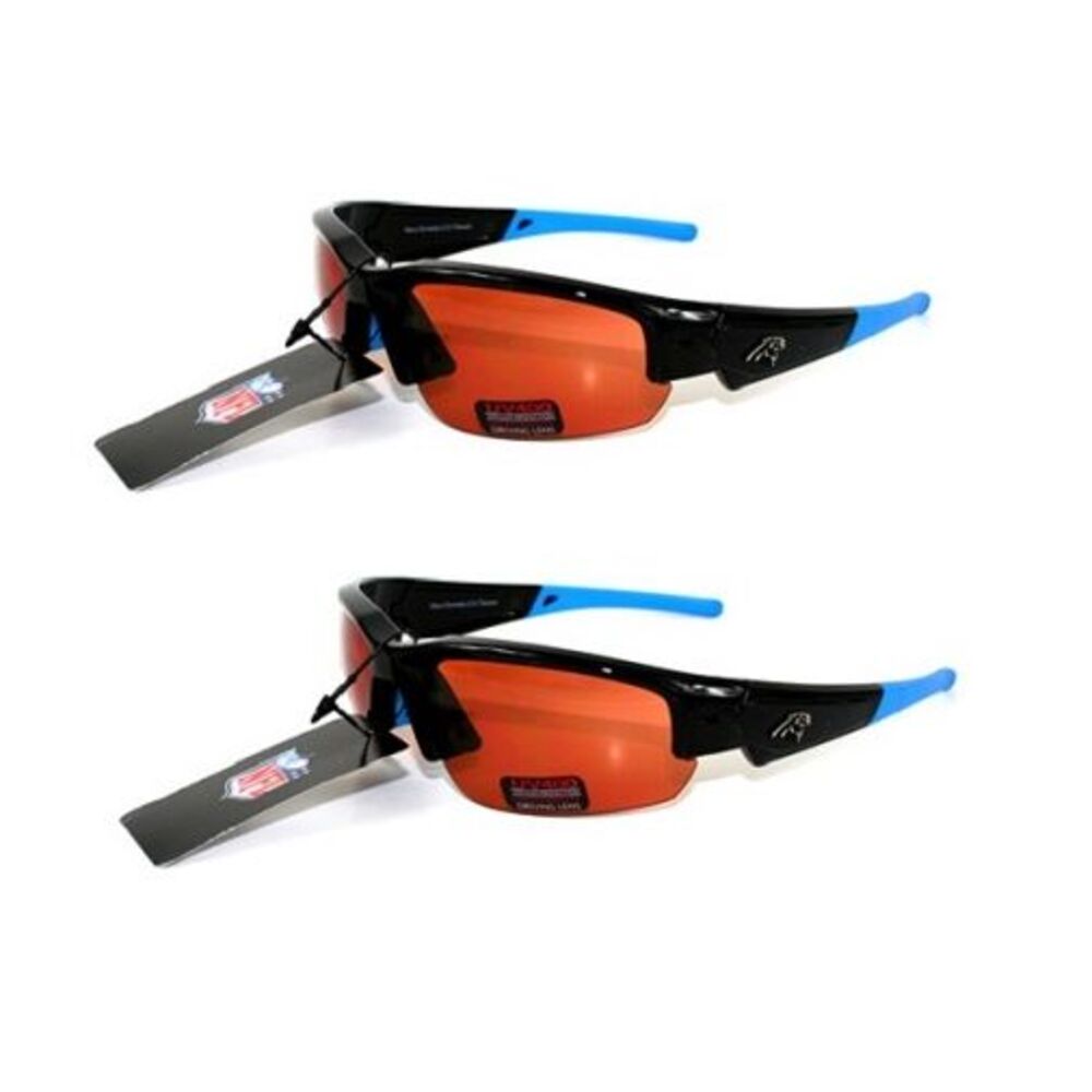 Carolina Panthers NFL Dynasty Sport Sunglasses 2 Pack